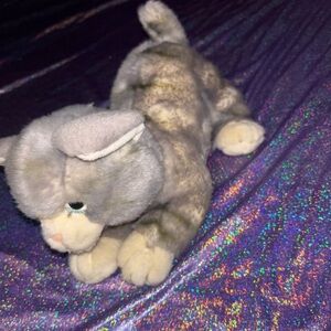 Vintage Aurora Kitten Plush